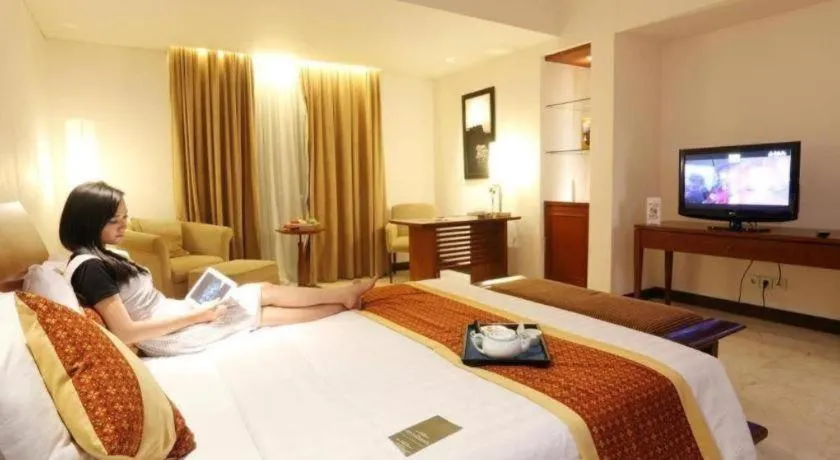 Bed in Grand Surya Hotel Kediri