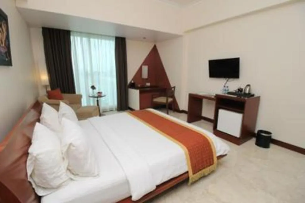 Bed in Grand Surya Hotel Kediri