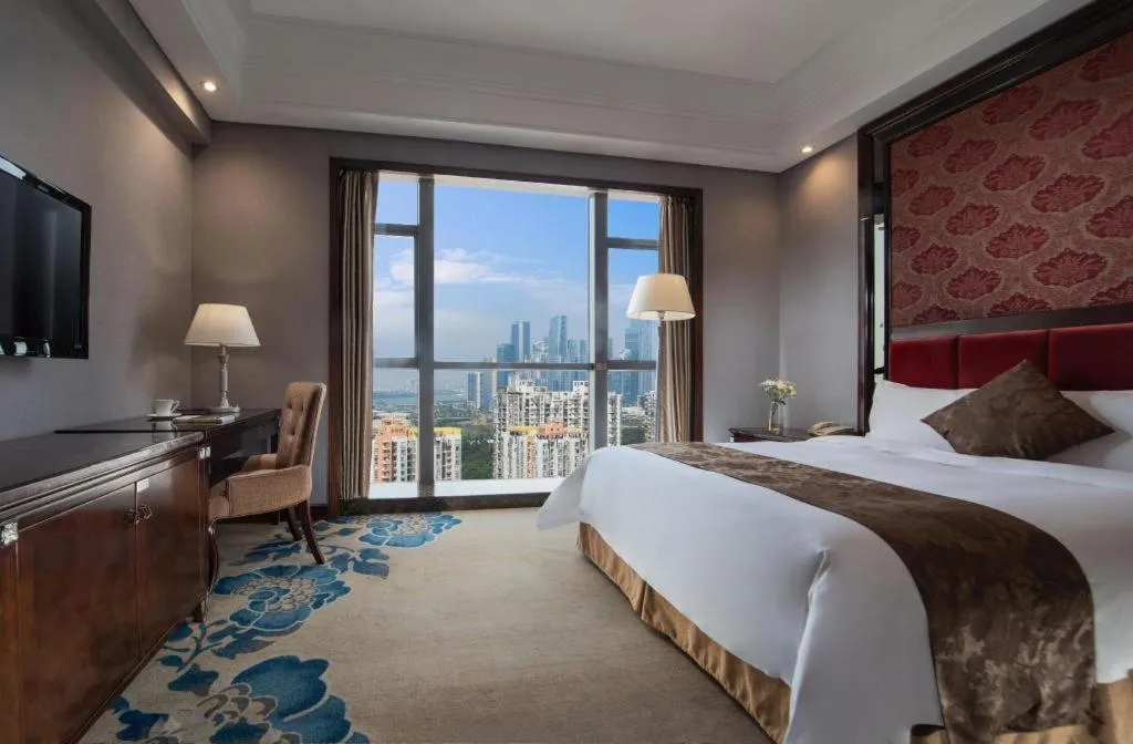 Bed in Hongfeng Hotel Nanshan Branch