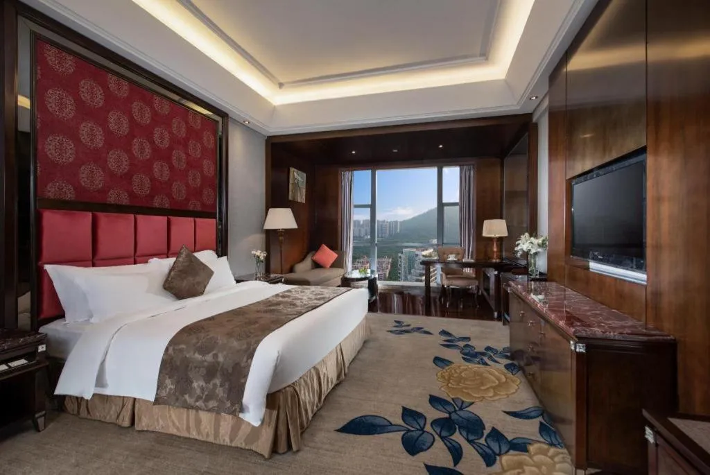 Bed in Hongfeng Hotel Nanshan Branch