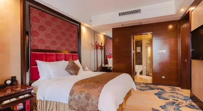 Bed in Hongfeng Hotel Nanshan Branch