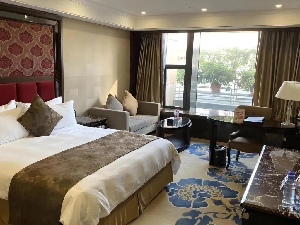Bed in Hongfeng Hotel Nanshan Branch