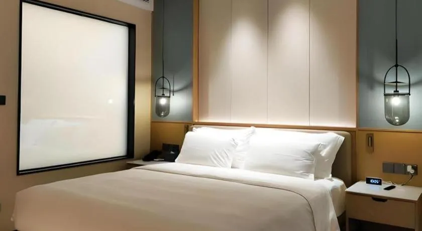 Bed in Hongfeng Hotel Nanshan Branch