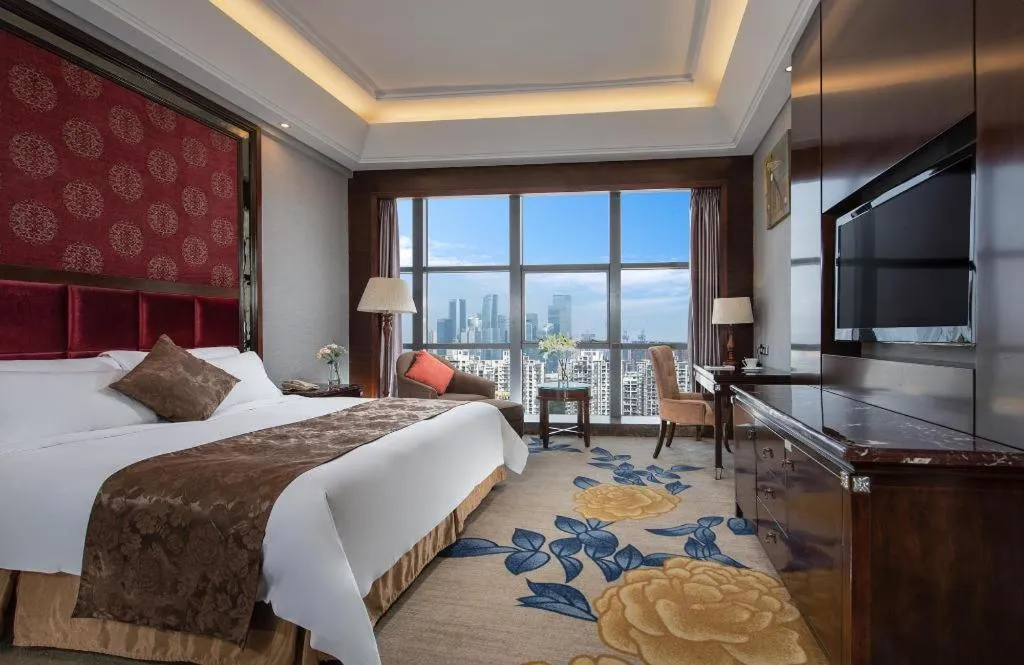 Bed in Hongfeng Hotel Nanshan Branch