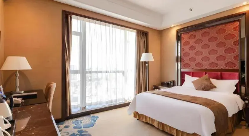 Bed in Hongfeng Hotel Nanshan Branch Bed in Hongfeng Hotel Nanshan Branch