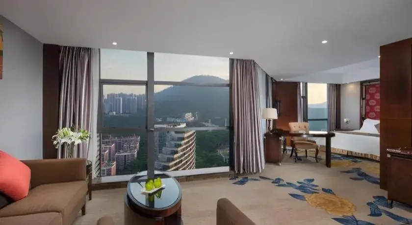 Bed in Hongfeng Hotel Nanshan Branch Bed in Hongfeng Hotel Nanshan Branch