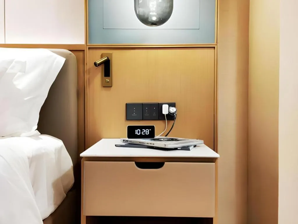 Bed in Hongfeng Hotel Nanshan Branch