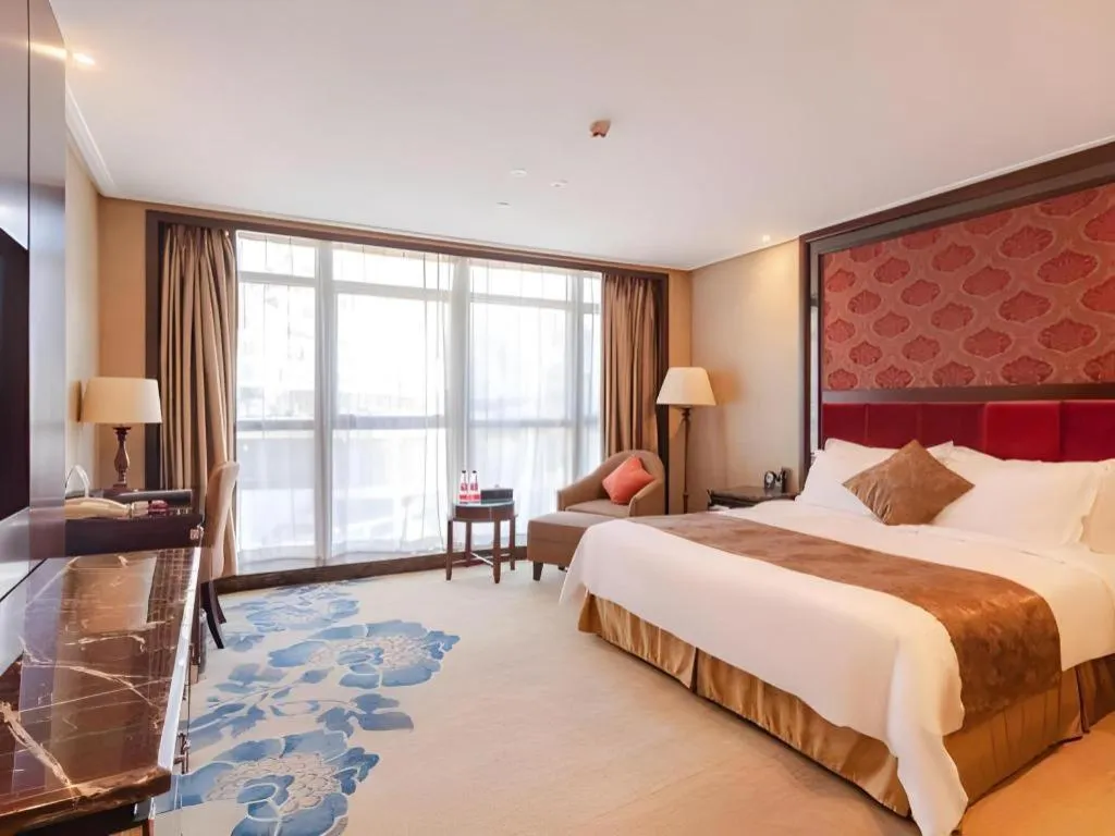 Bed in Hongfeng Hotel Nanshan Branch