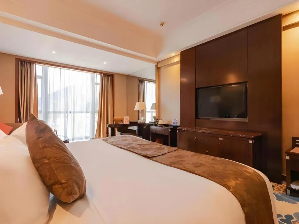 Bed in Hongfeng Hotel Nanshan Branch