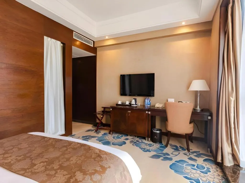 Bed in Hongfeng Hotel Nanshan Branch