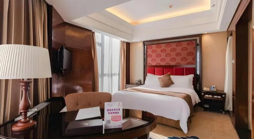 Bed in Hongfeng Hotel Nanshan Branch