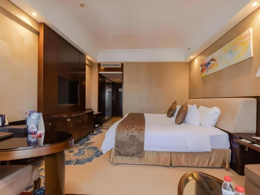 Bed in Hongfeng Hotel Nanshan Branch