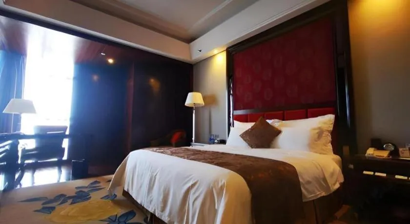 Bed in Hongfeng Hotel Nanshan Branch