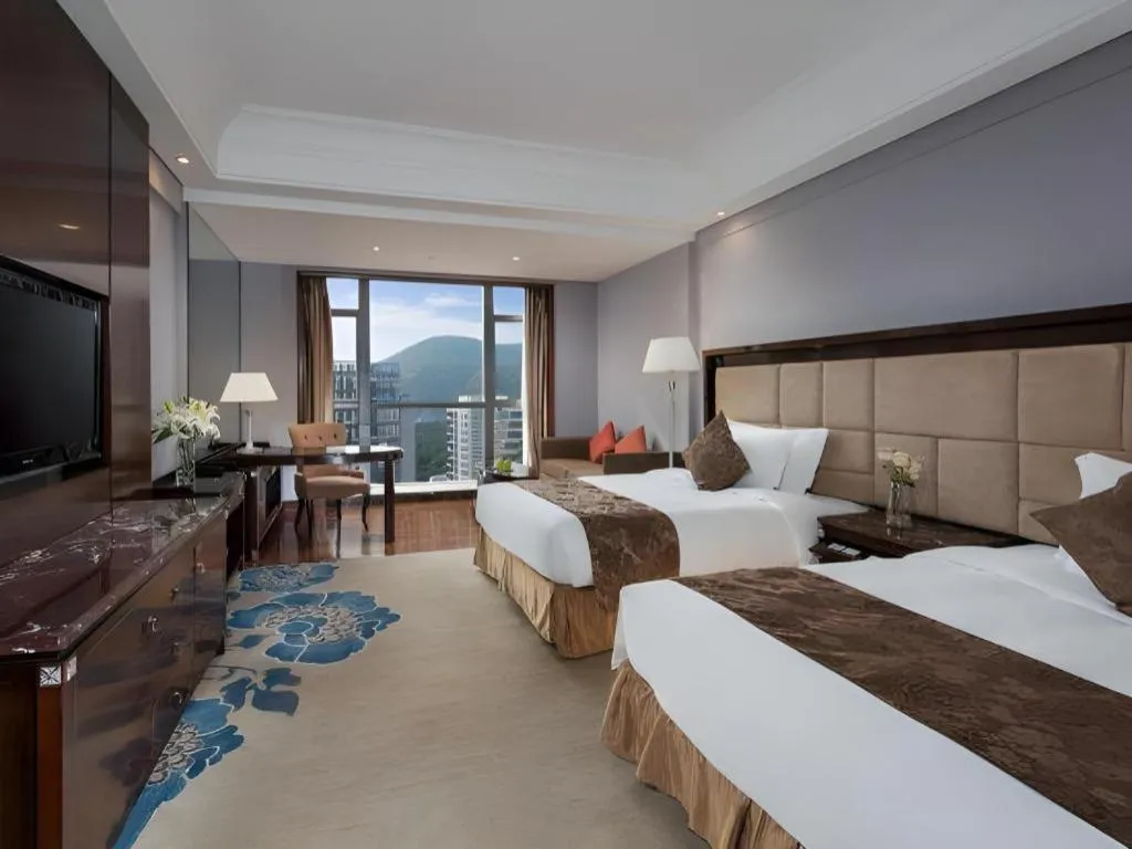Bed in Hongfeng Hotel Nanshan Branch