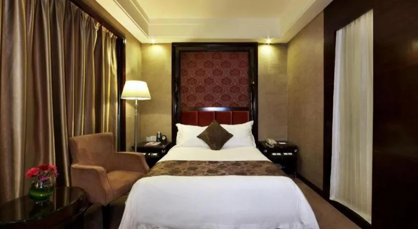 Bed in Hongfeng Hotel Nanshan Branch