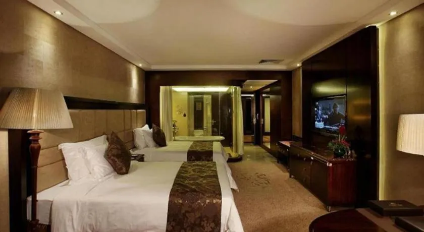 Bed in Hongfeng Hotel Nanshan Branch