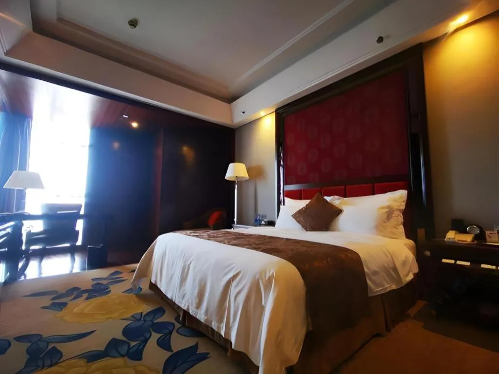 Bed in Hongfeng Hotel Nanshan Branch