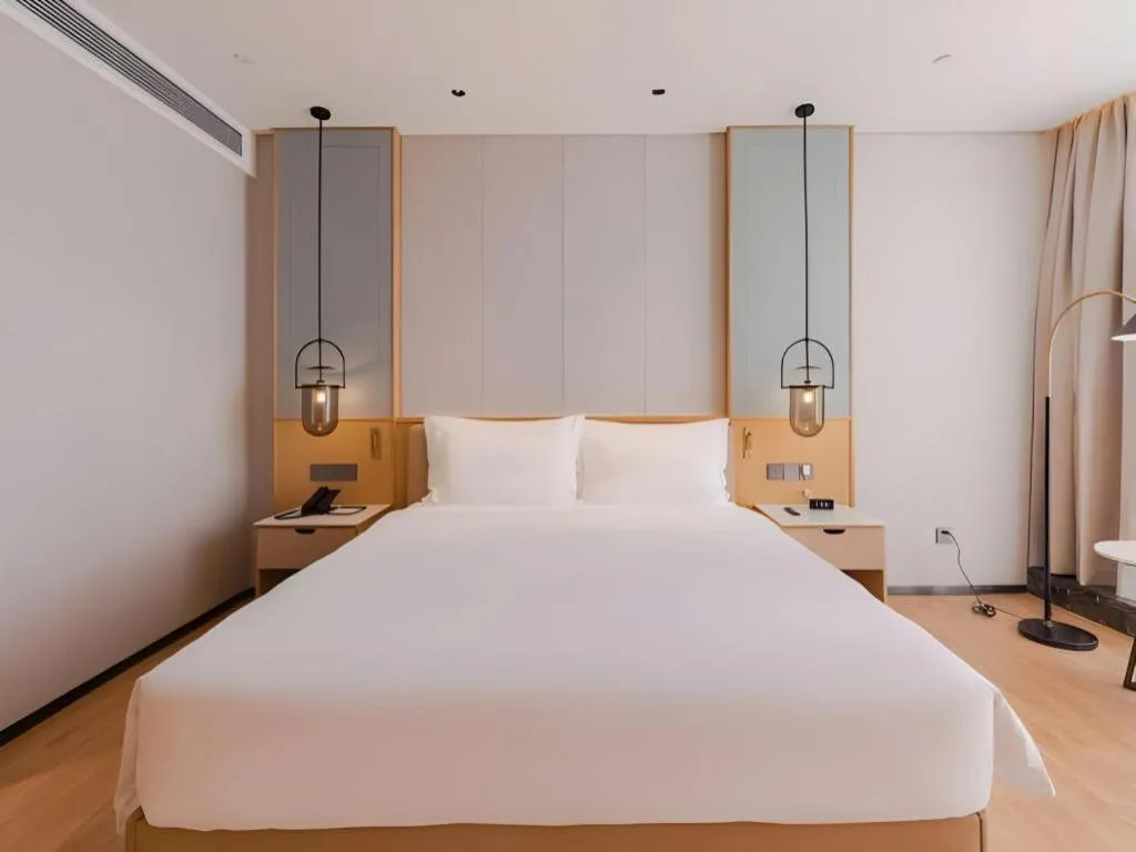 Bed in Hongfeng Hotel Nanshan Branch