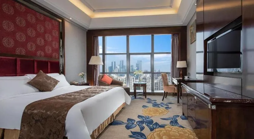 Bed in Hongfeng Hotel Nanshan Branch