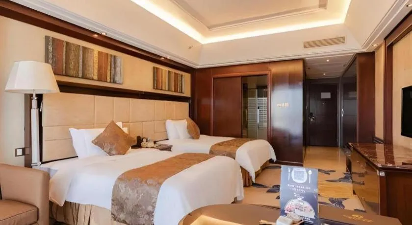 Bed in Hongfeng Hotel Nanshan Branch