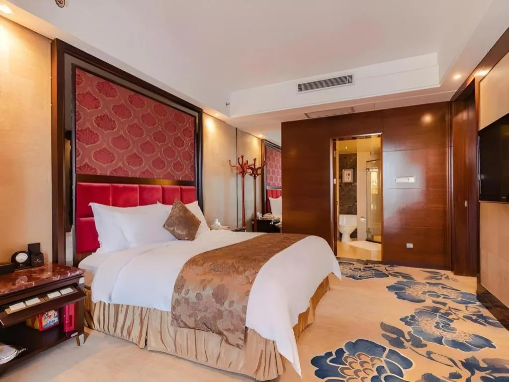 Bed in Hongfeng Hotel Nanshan Branch