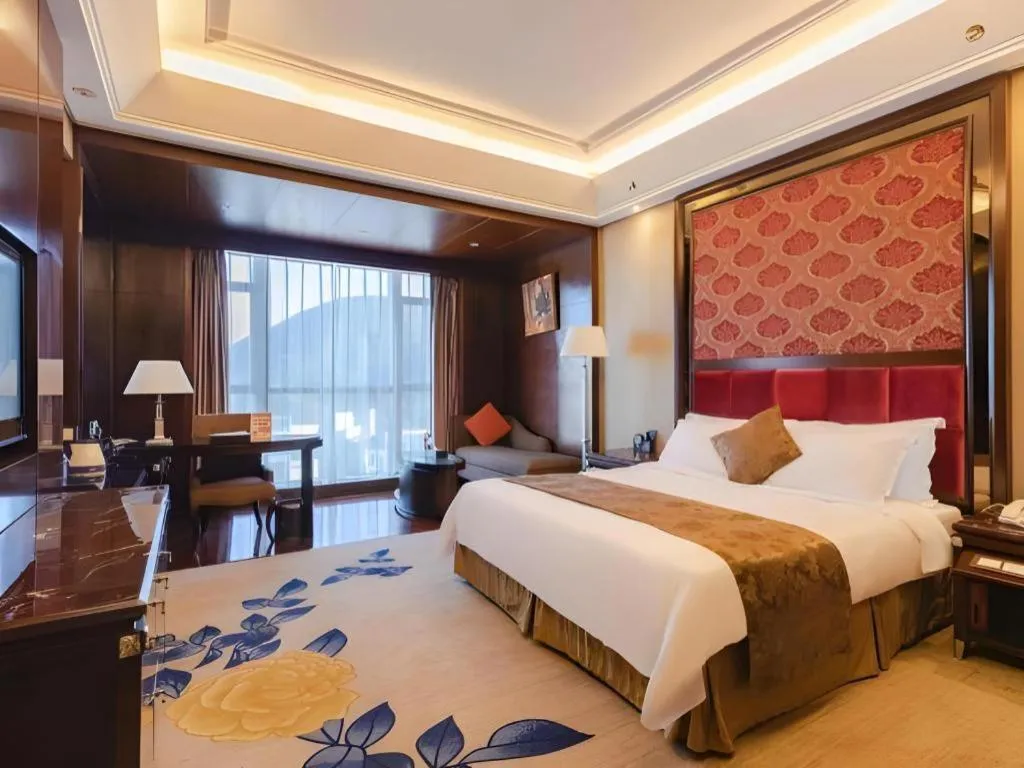 Bed in Hongfeng Hotel Nanshan Branch