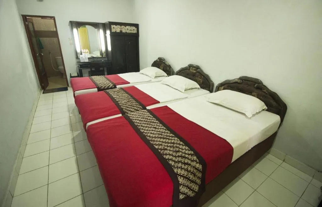 Bed in Hotel Batik Yogyakarta