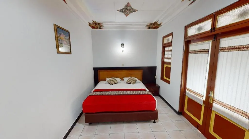 Bed in Hotel Batik Yogyakarta