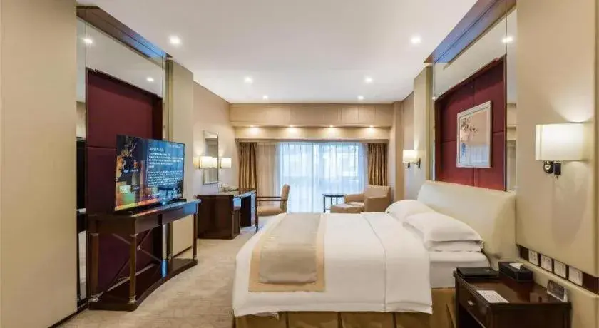 Bed in West International Trade Grand Hotel Bed in West International Trade Grand Hotel