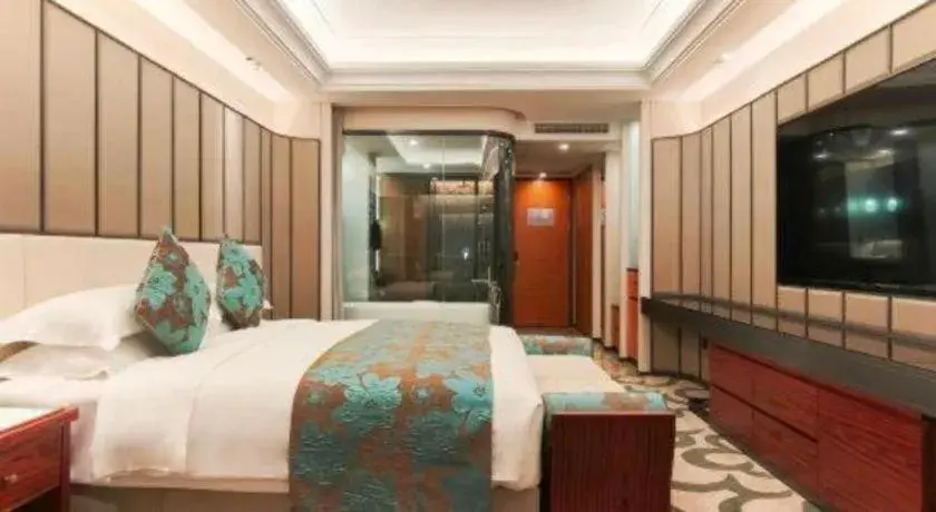 Bed in West International Trade Grand Hotel Bed in West International Trade Grand Hotel