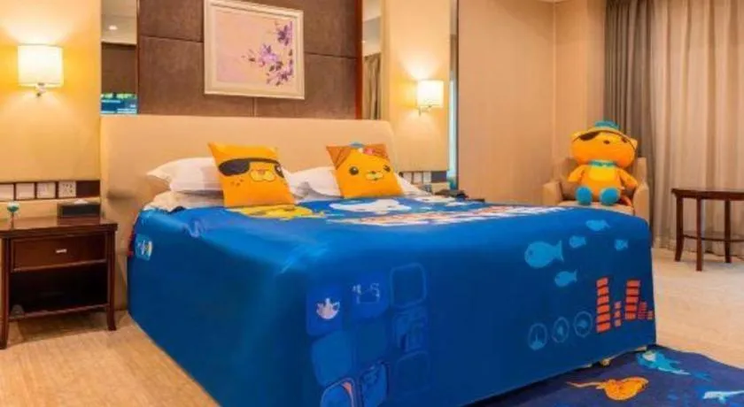 Bed in West International Trade Grand Hotel