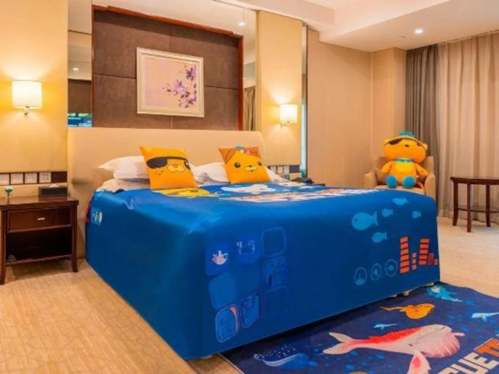 Bed in West International Trade Grand Hotel