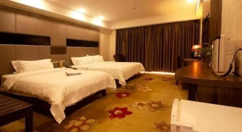 Bed in Beijing Ruyi Business Hotel