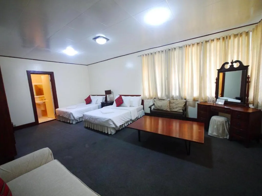 Bed in Mountain Lodge Hotel and Restaurant