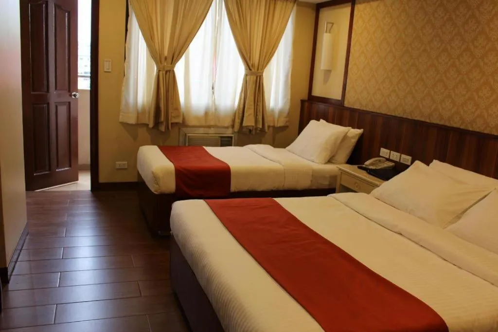 Bed in Hotel Veniz