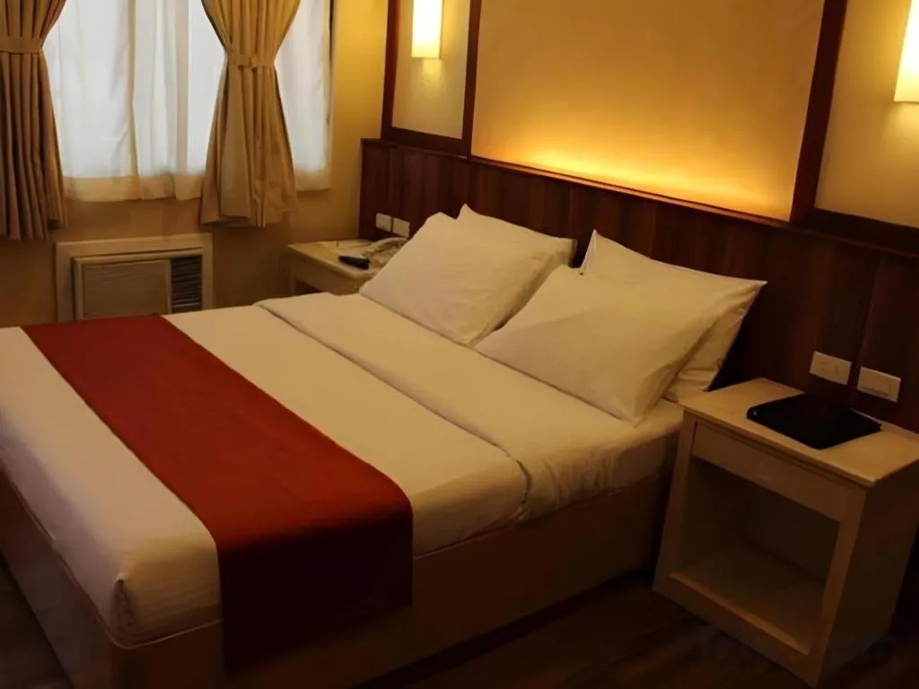 Bed in Hotel Veniz