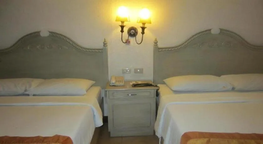 Bed in Hotel Veniz