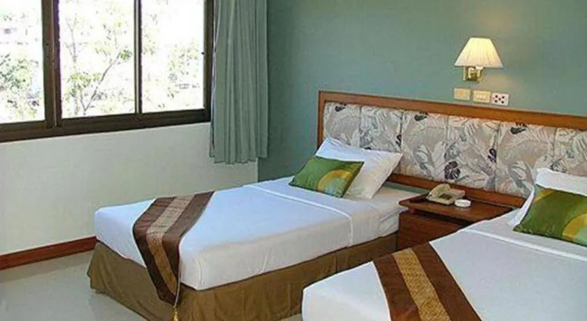 Bed in The Park Hotel Pattaya