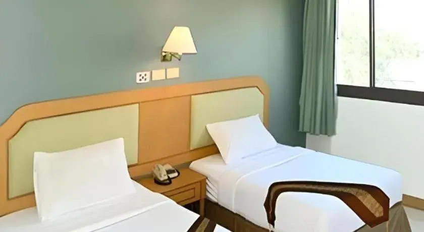 Bed in The Park Hotel Pattaya Bed in The Park Hotel Pattaya