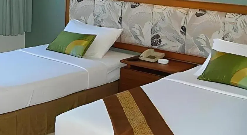 Bed in The Park Hotel Pattaya Bed in The Park Hotel Pattaya