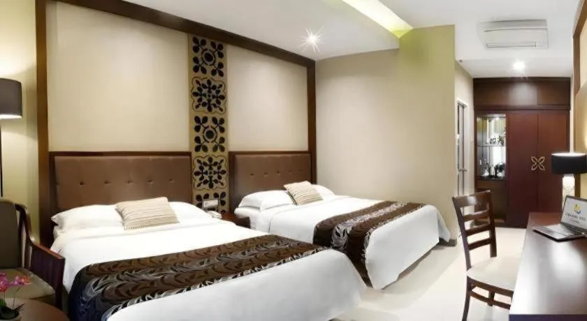 Bed in The Arnawa Hotel