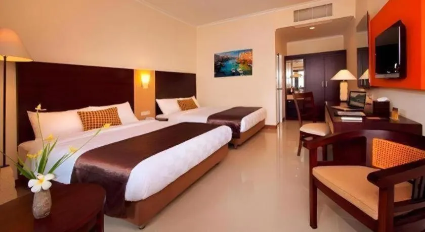 Bed in The Arnawa Hotel