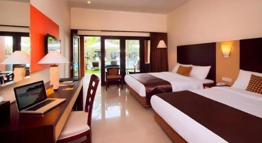 Bed in The Arnawa Hotel