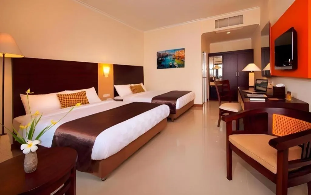 Bed in The Arnawa Hotel