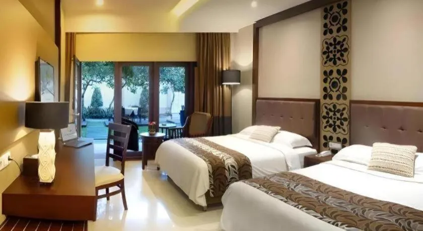 Bed in The Arnawa Hotel