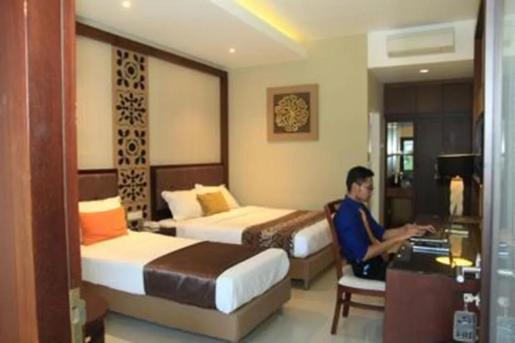 Bed in The Arnawa Hotel