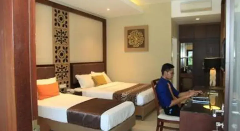 Bed in The Arnawa Hotel Bed in The Arnawa Hotel