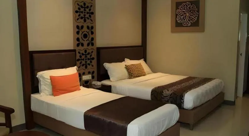 Bed in The Arnawa Hotel