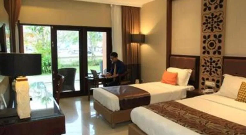 Bed in The Arnawa Hotel