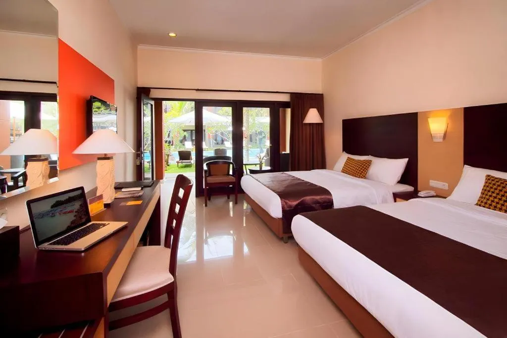 Bed in The Arnawa Hotel